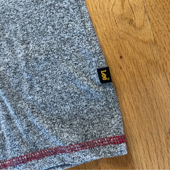 Lee Blue Grey Short-sleeve Shirt size S (8) - Picture 4 of 4